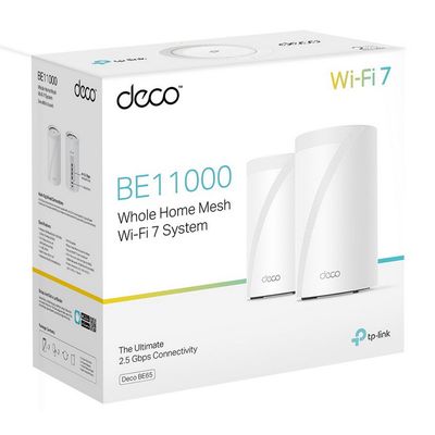 TP-LINK BE11000 ตัวปล่อยสัญญาณไวไฟ (2 Pack) รุ่น Deco BE65